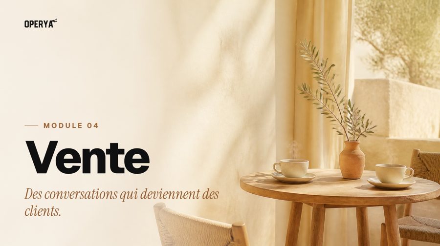 Module 04, Vente
